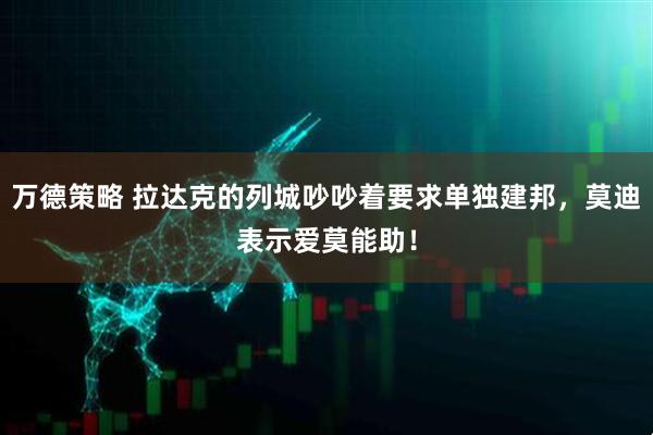 万德策略 拉达克的列城吵吵着要求单独建邦，莫迪表示爱莫能助！